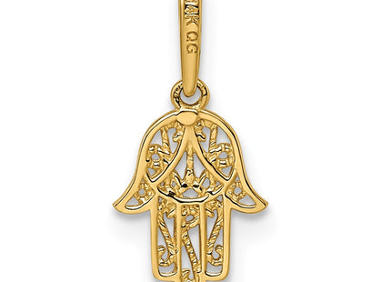 14k Yellow Gold Pendants Style YC1502 - Classique Jewelry Inc.