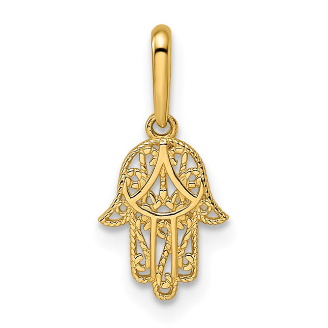 14k Yellow Gold Pendants Style YC1502 - Classique Jewelry Inc.