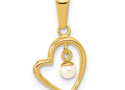 14k Yellow Gold Pendants Style YC1517 - Classique Jewelry Inc.