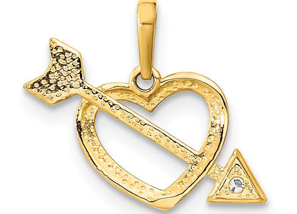 14k Yellow Gold Pendants Style YC1518 - Classique Jewelry Inc.