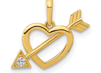 14k Yellow Gold Pendants Style YC1518 - Classique Jewelry Inc.