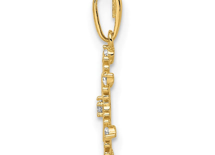 14k Yellow Gold Pendants Style YC1523 - Classique Jewelry Inc.