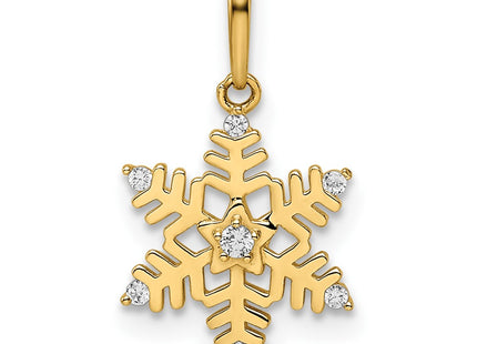 14k Yellow Gold Pendants Style YC1523 - Classique Jewelry Inc.