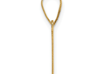 14k Yellow Gold Pendants Style YC1539H - Classique Jewelry Inc.