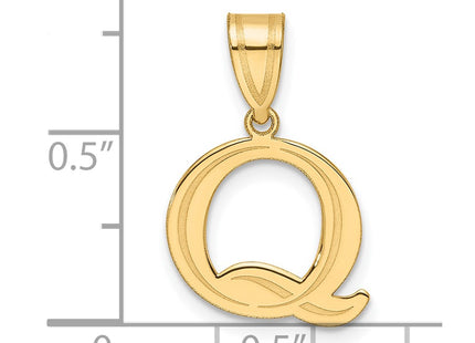 14k Yellow Gold Pendants Style YC1539Q - Classique Jewelry Inc.