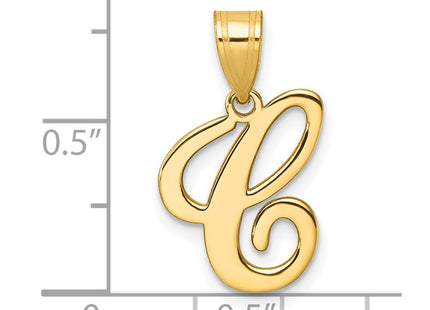 14k Yellow Gold Pendants Style YC1540C - Classique Jewelry Inc.