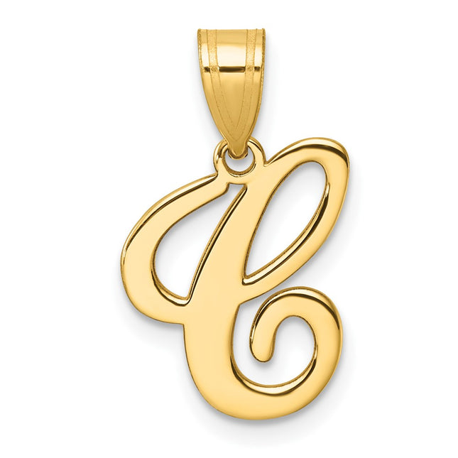 14k Yellow Gold Pendants Style YC1540C - Classique Jewelry Inc.