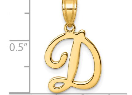 14k Yellow Gold Pendants Style YC1540D - Classique Jewelry Inc.