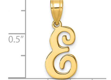 14k Yellow Gold Pendants Style YC1540E - Classique Jewelry Inc.