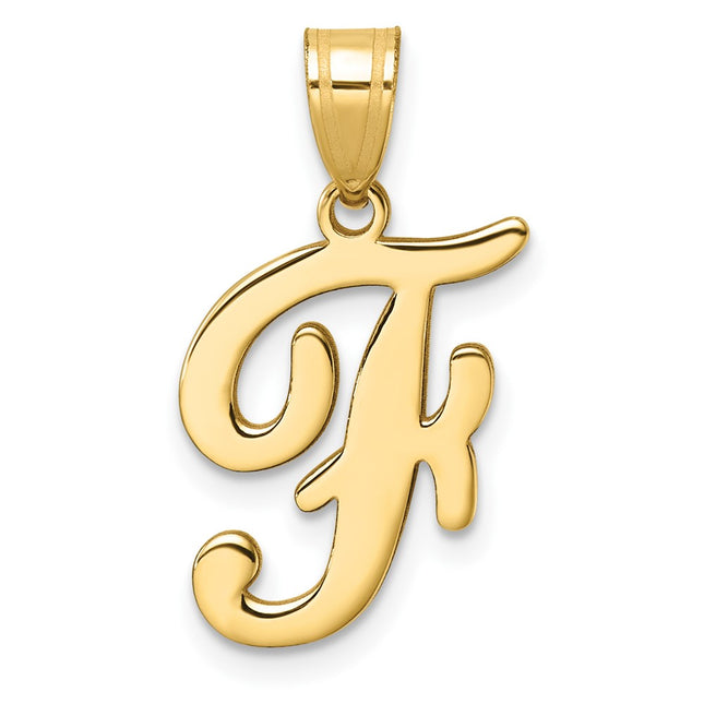 14k Yellow Gold Pendants Style YC1540F - Classique Jewelry Inc.