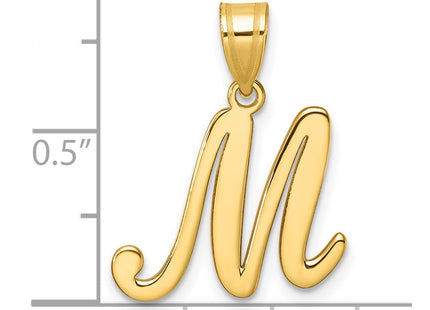 14k Yellow Gold Pendants Style YC1540M - Classique Jewelry Inc.