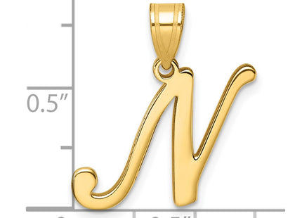 14k Yellow Gold Pendants Style YC1540N - Classique Jewelry Inc.