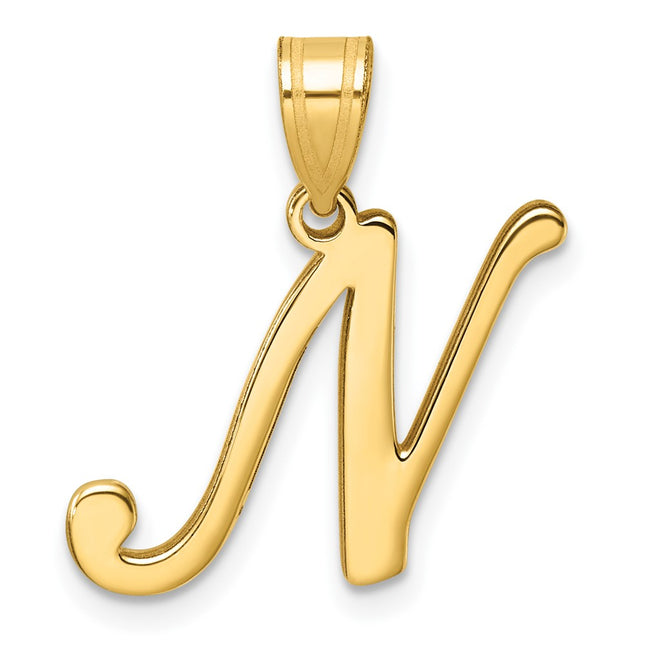 14k Yellow Gold Pendants Style YC1540N - Classique Jewelry Inc.