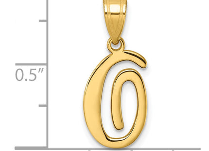 14k Yellow Gold Pendants Style YC1540O - Classique Jewelry Inc.