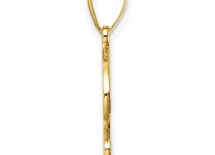 14k Yellow Gold Pendants Style YC1540P - Classique Jewelry Inc.