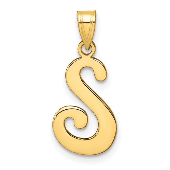 14k Yellow Gold Pendants Style YC1540S - Classique Jewelry Inc.