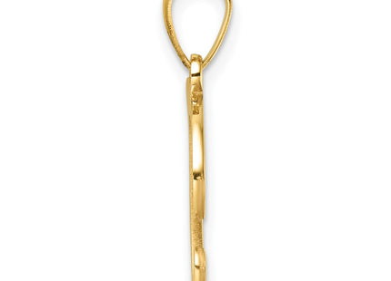 14k Yellow Gold Pendants Style YC1540T - Classique Jewelry Inc.