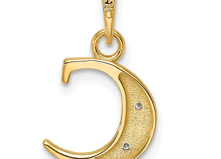14k Yellow & Rhodium Pendants Style YC1541C - Classique Jewelry Inc.