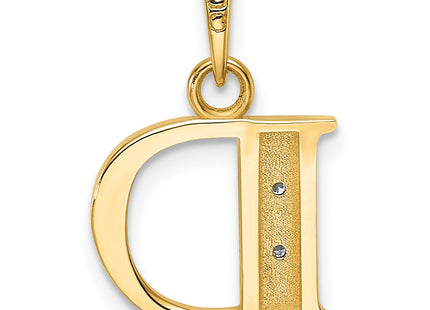 14k Yellow & Rhodium Pendants Style YC1541D - Classique Jewelry Inc.