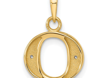 14k Yellow & Rhodium Pendants Style YC1541O - Classique Jewelry Inc.