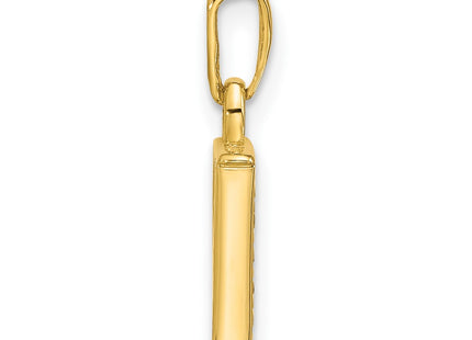 14k Yellow & Rhodium Pendants Style YC1541P - Classique Jewelry Inc.