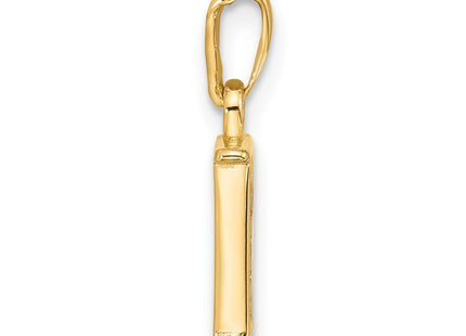 14k Yellow & Rhodium Pendants Style YC1541R - Classique Jewelry Inc.