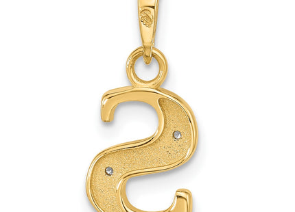 14k Yellow & Rhodium Pendants Style YC1541S - Classique Jewelry Inc.