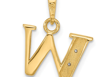 14k Yellow & Rhodium Pendants Style YC1541W - Classique Jewelry Inc.