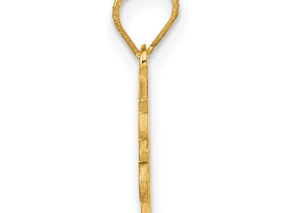14K Graduation Cap 26 w/ Dangling Tassle Charm (Style YC1547-26)