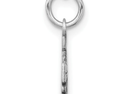 14K White Gold 2026 Graduation Cap and Diploma Charm (Style YC1550W-26)