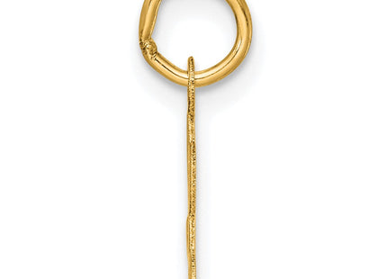 14K Small Script Letter L Initial Charm (Style YC1553L)