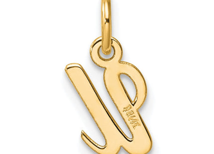 14K Small Script Letter U Initial Charm (Style YC1553U)