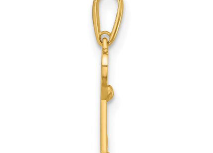 14k Yellow Gold Pendants Style YC1557 - Classique Jewelry Inc.