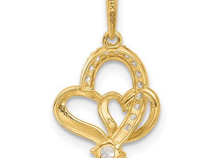 14k Yellow Gold Pendants Style YC1561 - Classique Jewelry Inc.