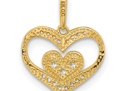 14k Yellow Gold Pendants Style YC1564 - Classique Jewelry Inc.