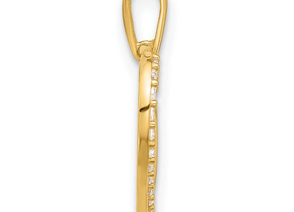 14k Yellow Gold Pendants Style YC1565 - Classique Jewelry Inc.