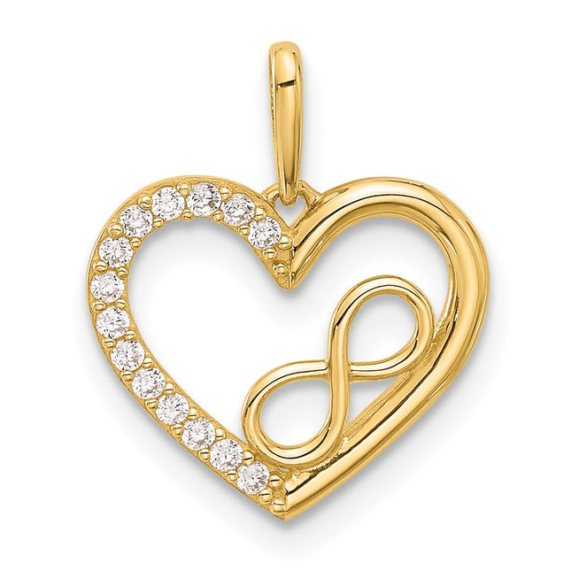 14k Yellow Gold Pendants Style YC1565 - Classique Jewelry Inc.