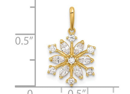 14k Yellow Gold Pendants Style YC1566 - Classique Jewelry Inc.