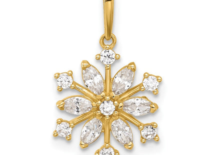 14k Yellow Gold Pendants Style YC1566 - Classique Jewelry Inc.