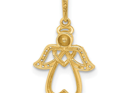 14k Yellow Gold Pendants Style YC1567 - Classique Jewelry Inc.