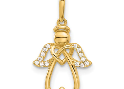 14k Yellow Gold Pendants Style YC1567 - Classique Jewelry Inc.