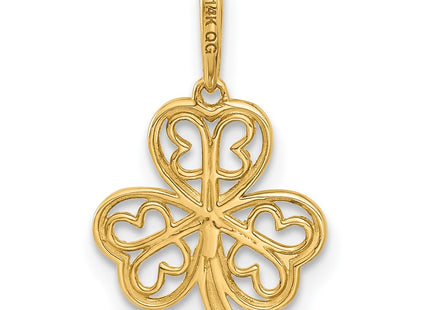 14k Yellow Gold Pendants Style YC1572 - Classique Jewelry Inc.