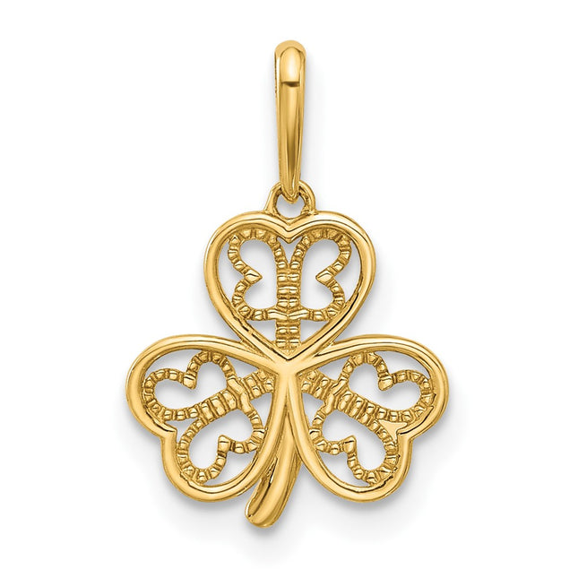 14k Yellow Gold Pendants Style YC1572 - Classique Jewelry Inc.