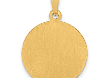 14K gold pendant, another view