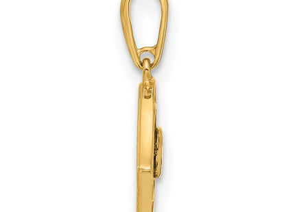 14k Yellow Gold Pendants Style YC1578 - Classique Jewelry Inc.