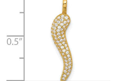 14k Yellow Gold Pendants Style YC1583 - Classique Jewelry Inc.