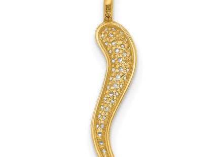 14k Yellow Gold Pendants Style YC1584 - Classique Jewelry Inc.
