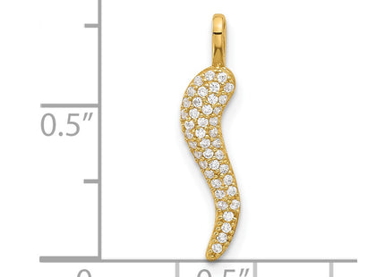 14k Yellow Gold Pendants Style YC1584 - Classique Jewelry Inc.