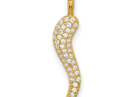 14k Yellow Gold Pendants Style YC1584 - Classique Jewelry Inc.