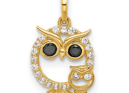 14k Yellow Gold Pendants Style YC1585 - Classique Jewelry Inc.